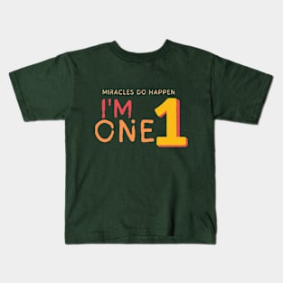 I'm One Kids T-Shirt